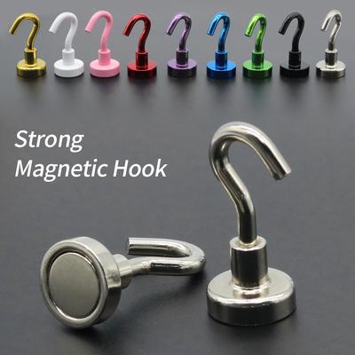 20 ganci magnetici resistenti, multiuso, per riporre oggetti, per cucina, bagno, chiavi