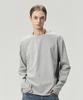 Liimaen Logo Embroidered Jersey Top Gray
