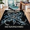 1pc Linkin Park1 Design Area Rug - Non-Slip, Soft & Cozy Floor Mat for Living Room, Bedroom, Office - Indoor/Outdoor Decorative Carpet