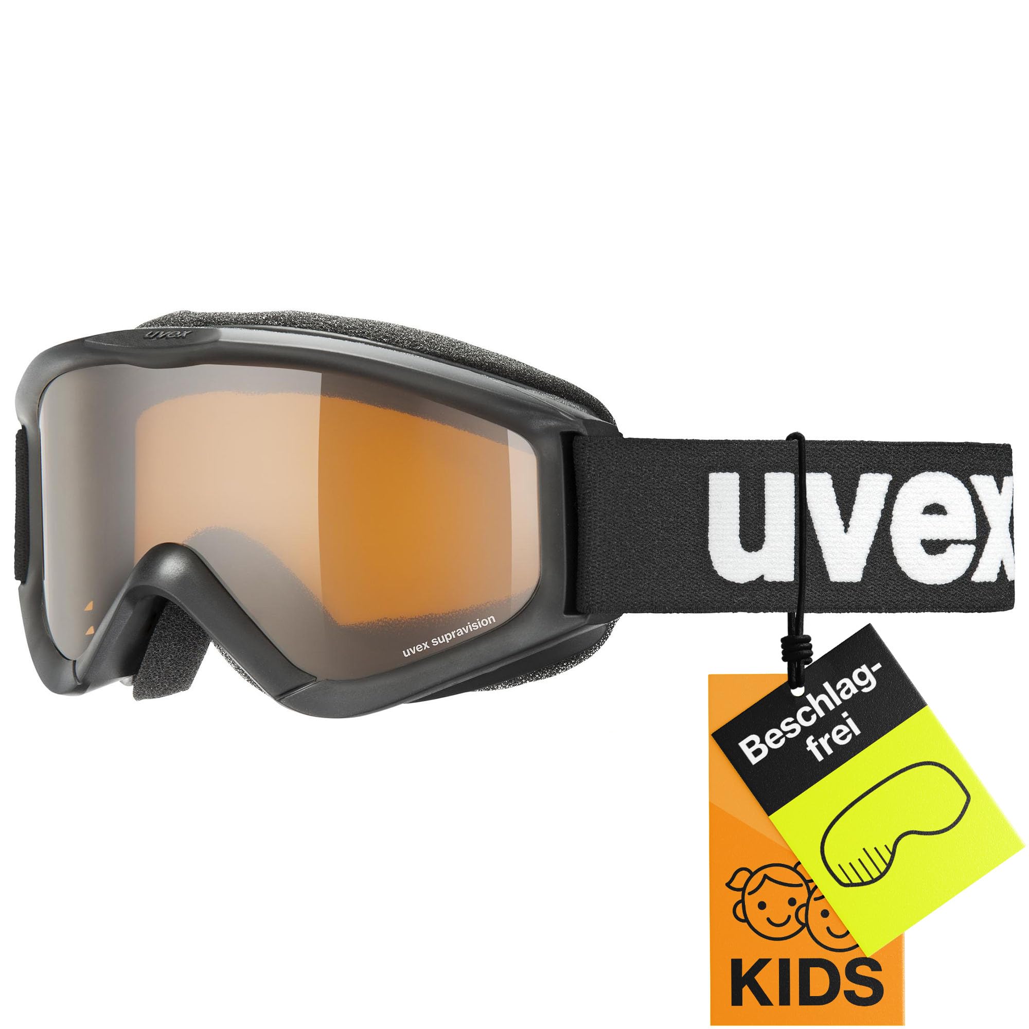 

Uvex Ski and Snowboard Single Speedy Pro Children s Goggles, Anti-Fog, Lens,