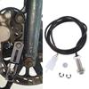 Motorcycle Odometer Sensor Cable Scooter Digital Speedometer Magnetic Sensor Replacement Kit With 2 Magnets