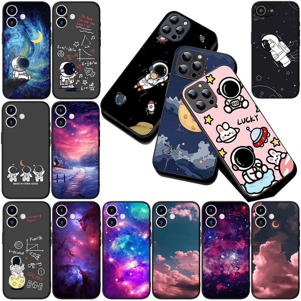 for Samsung Galaxy S20 S22 S21 FE Ultra Plus A07 A17 A15 A16 A25 A57 A37 Phone Cover Case Universe Galaxy Moon Astronaut Stars
