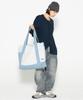 Xtonz Xta108 Ripstop Cotton Washed Tote Bag (Blue)