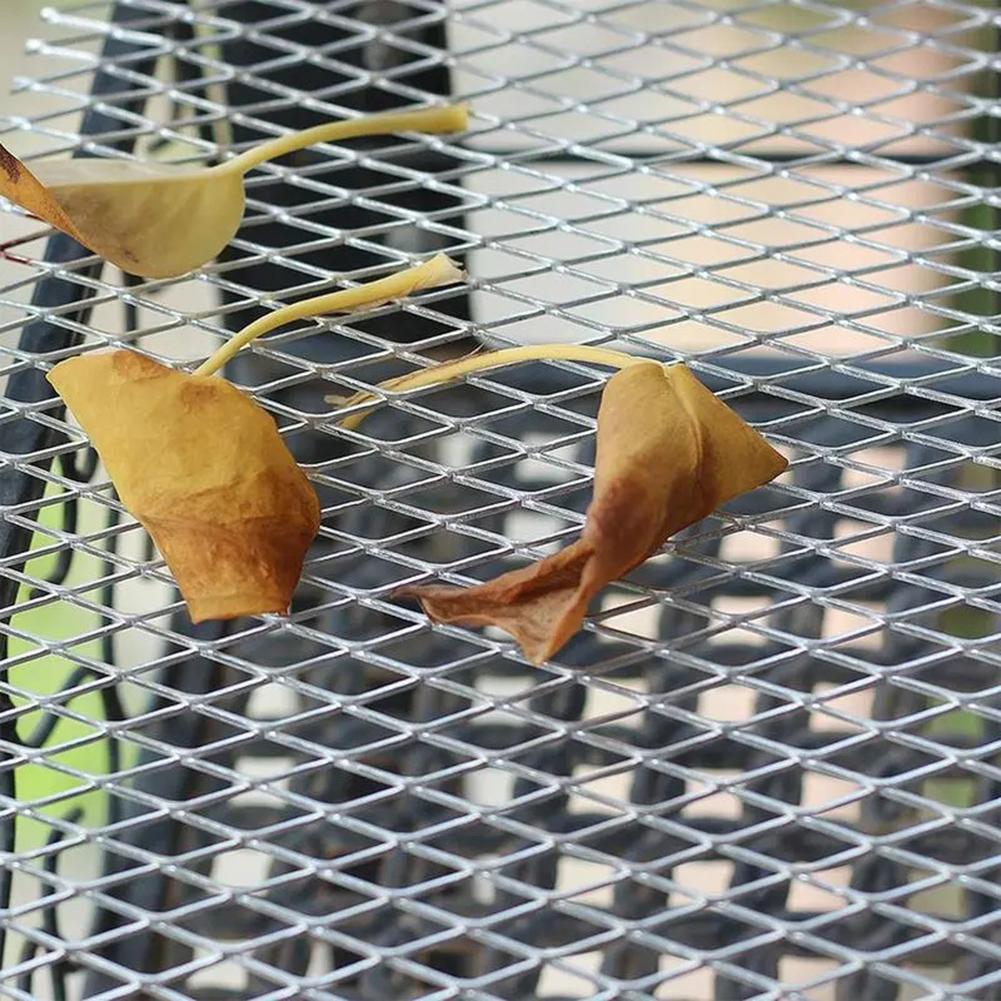 12.7cm/15cm A Roll Of Aluminum Gutter Guard Grille For Protection Net For Leaf Net Cover Gutter Filter Guard