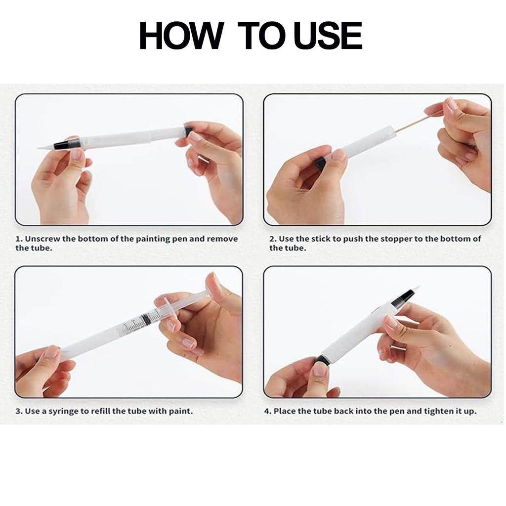 Plnitelný retušovací štětec, sada na opravy nábytku na stěny, štětce na stěny, dřevěné podlahy, skříně, stoly, skvrny, škrábance