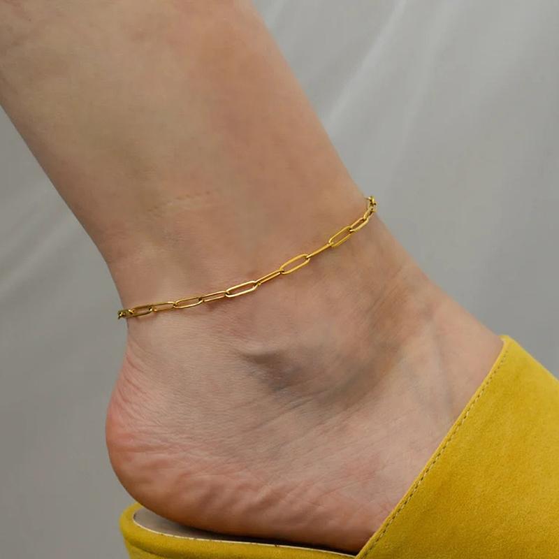 

Danity Blue Evil Eyes Anklet Bracelet, Stainless Steel Charm Devil Eye Foot Chain Anklets, Best Friend Gift for Women Girls