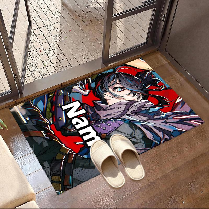Custom Name Personalized Apex Legends Print Carpet, Versatile Home Decor Rug, for Playroom, Apartment, Balcony, Entryway, Hallway Gift