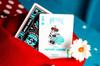 Tenyo Disney Bicycle Playing Cards, Classic Minnie Mouse, Poker Size (6.3cm X 8.8cm), Ages 6 and Up