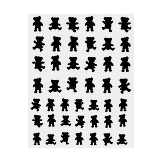 Nagelkunst Spray Vorlage Liebesherz Stern Schmetterling 3D Folie Vinyls Mode Exquisite Schablonen für Schönheit