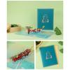 3D Pop-Up Dragon Boats Cards Chinese Dragon Boats Festival Greeting Card with Envelope Fathers Day Postcards Decoration