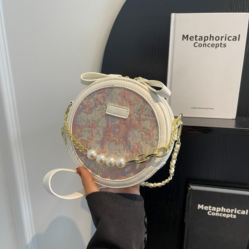 

Жемчужная цепочка для сумки женская сумка милая модная модная на плечо через плечо фиолетовый