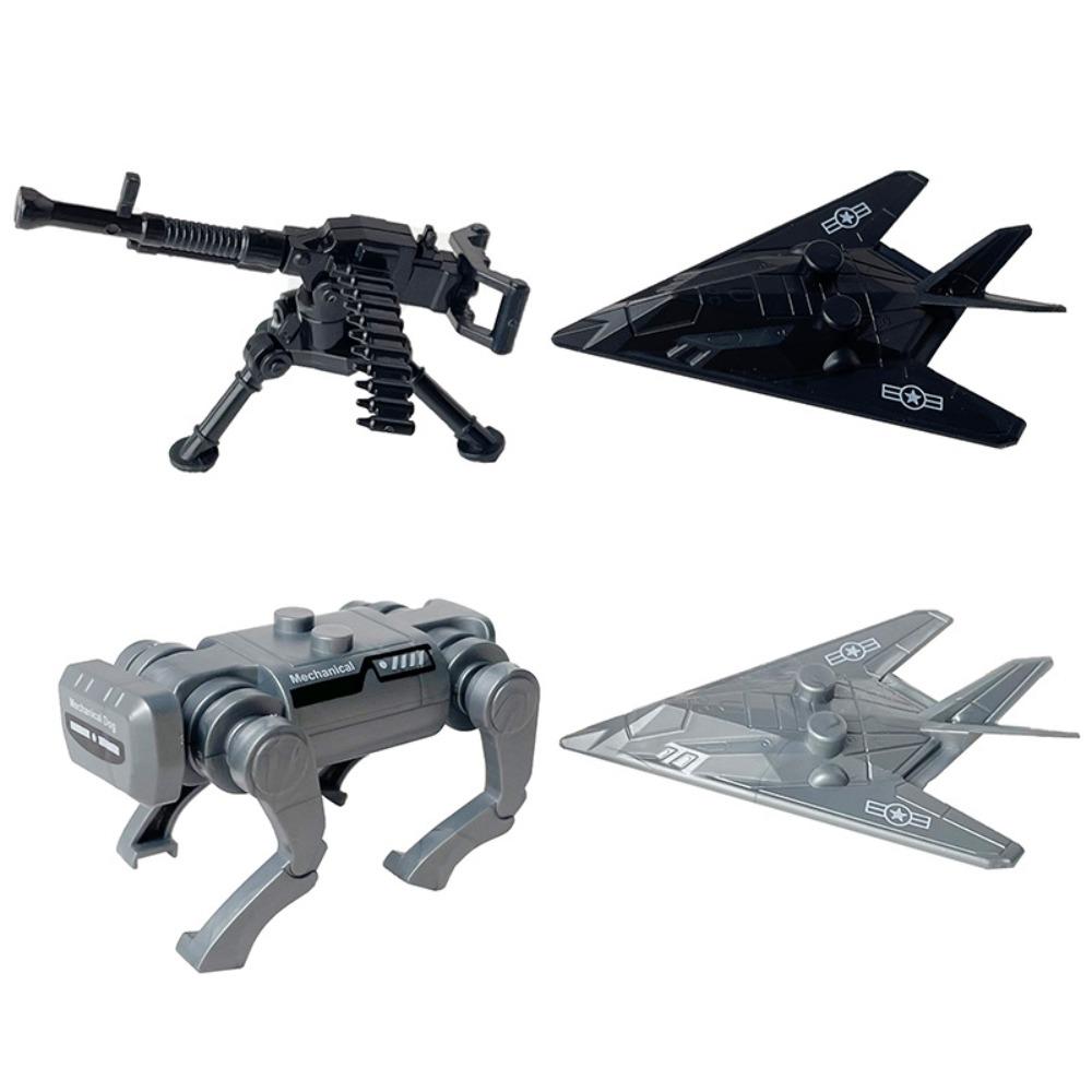 Robot Dog Drone Building Blocks Humanoid Dolls Toys Digital Action Figures Assembled Toys Crawler Children's Educational Toys