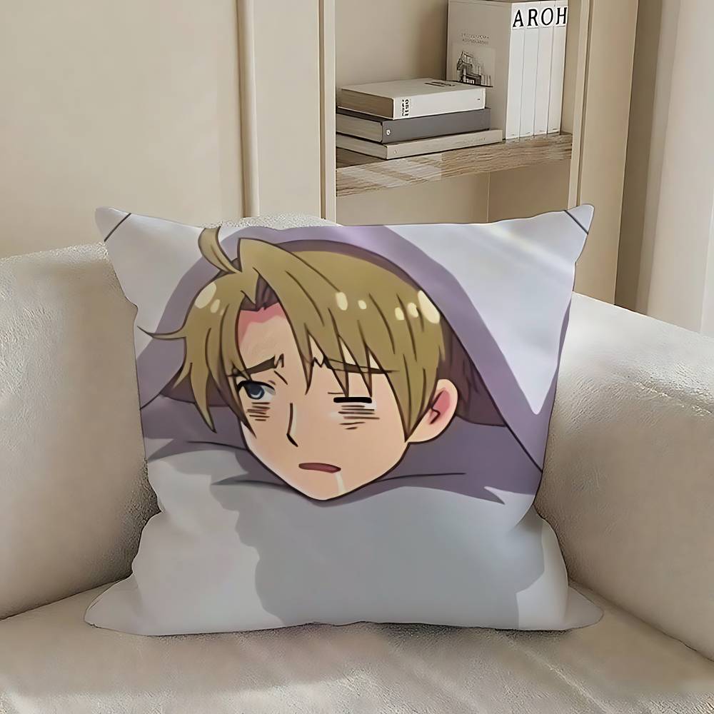 Funny-H-Hetalia W-World Stars-S Case Plush Fabric Soft Pillowcase Double Sided Print Cushion Cover Household Gifts