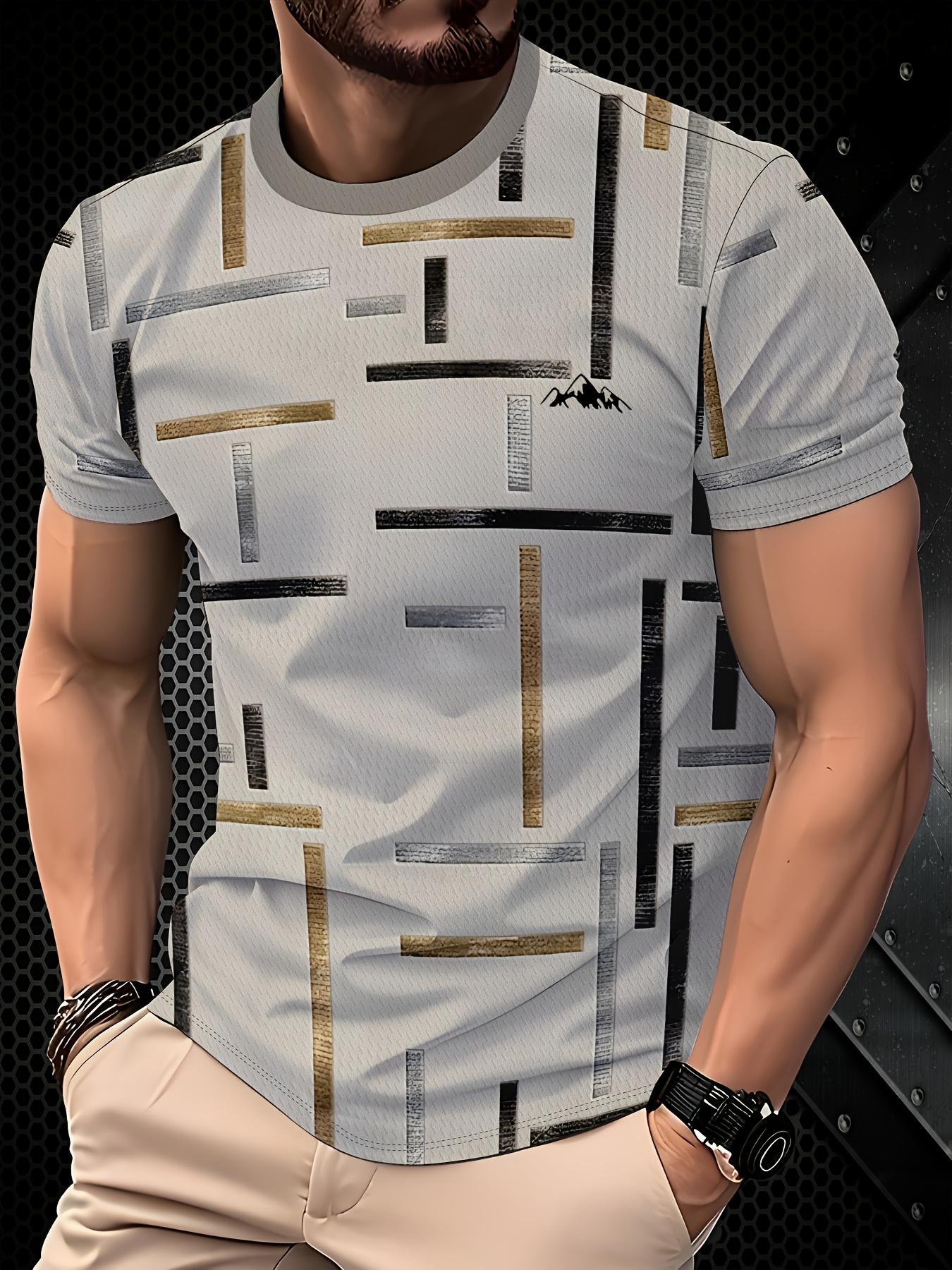 Men S Champagne Stripe Graphic T-Shirt - Black with Golden S дубильная кора