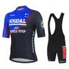 Soudal Quick Step Team Cycling Jersey Set Summer Bicycle Breathable Men's MTB Bike Clothing Maillot Ropa Ciclismo Uniform Suit