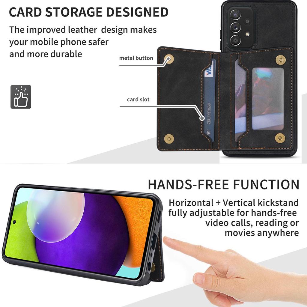 Multifunctional Samsung S24 S23 Ultra Anti-Fall Phone Case for A54 A53 Protection