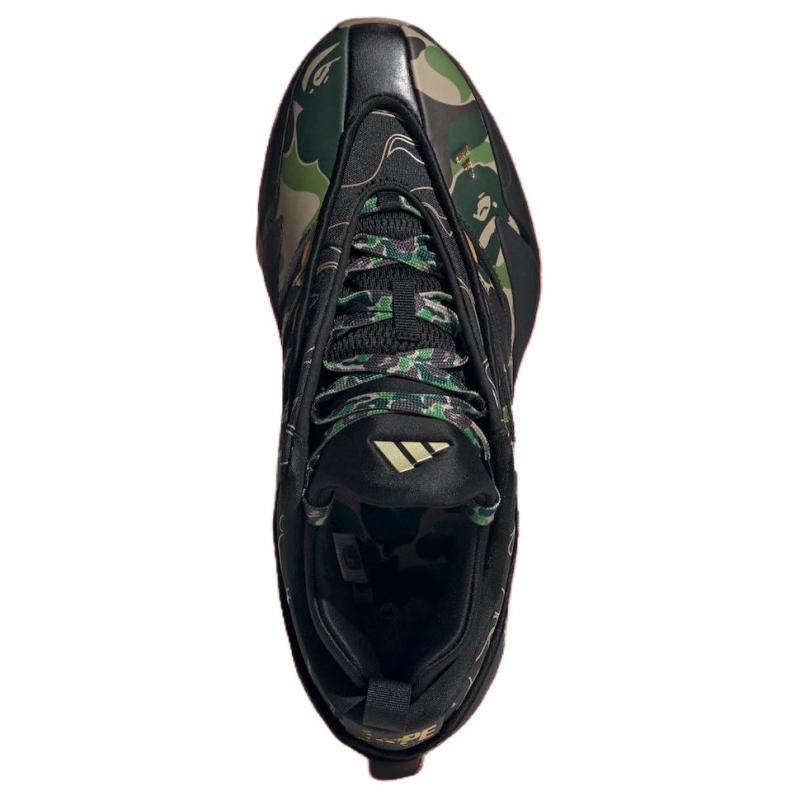 Adidas Dame 9 Bape Black Green Sneakers JH6358