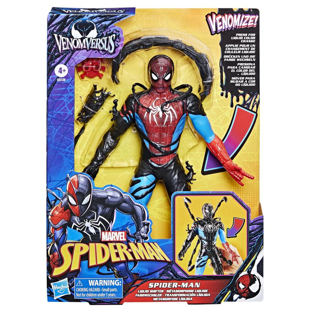 SPD VENOMVERSUS Liquid Shifter Figure Spider-Man