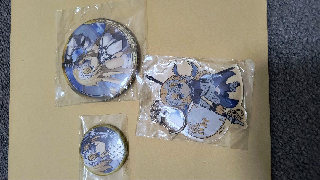 

[USED] FGO Fate Grand Order Jeanne d Arc badge, acrylic keychain