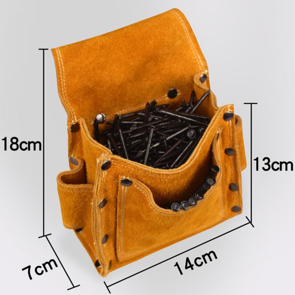 Multifunctional Carpenter Nail Pocket Waterproof Tool Holster New Waist Pack