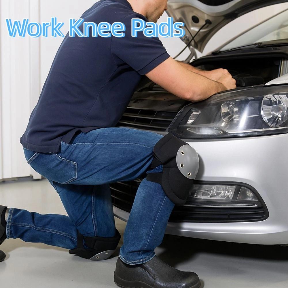 Adjustable Straps Professional Knee Pads Soft Protective Knee Pads  For Flooring Gardening Cleaning