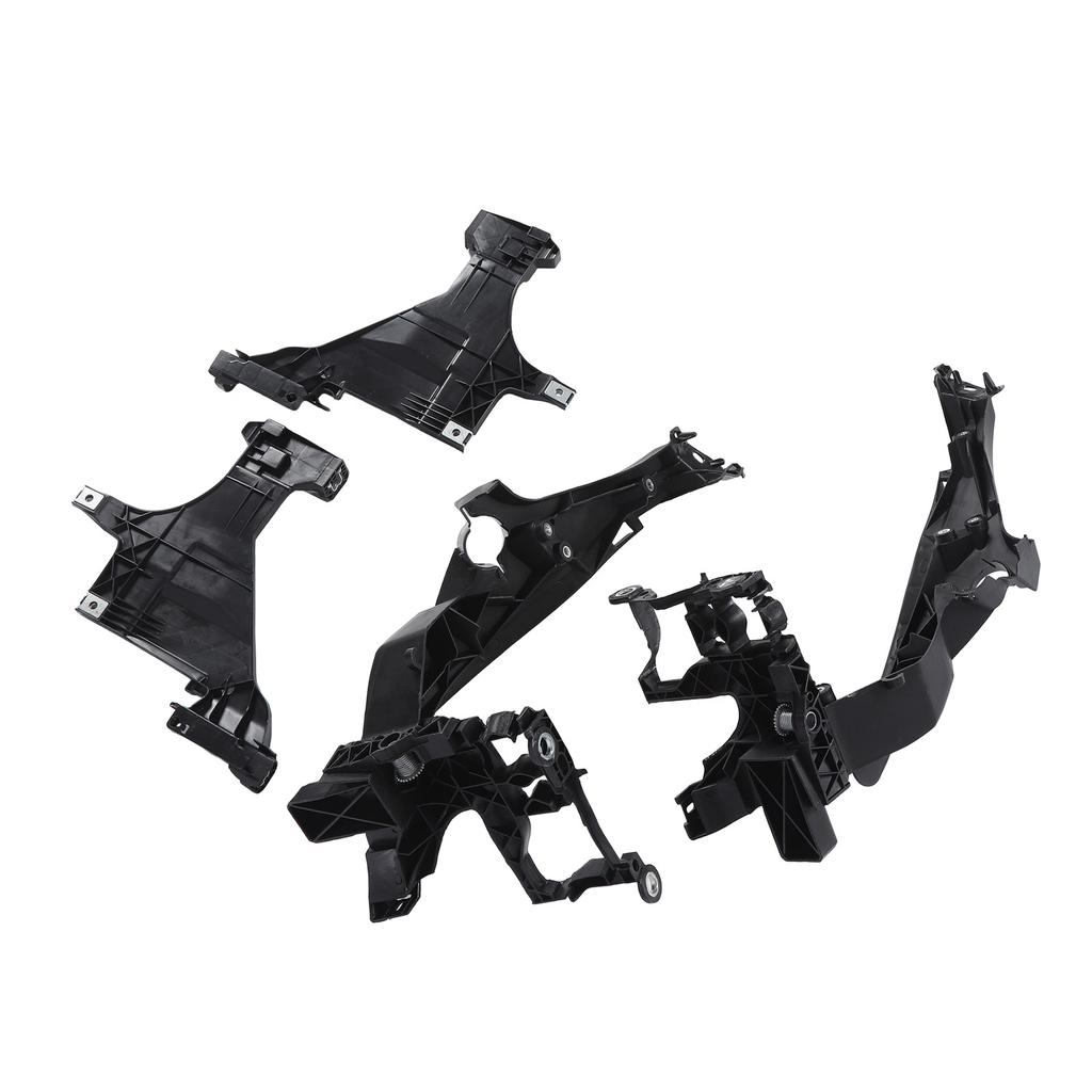 4 Pcs Front Headlight Mount 8T0941453B Strong Toughness Vibration Resistant Left Right Headlight Support Bracket for A4