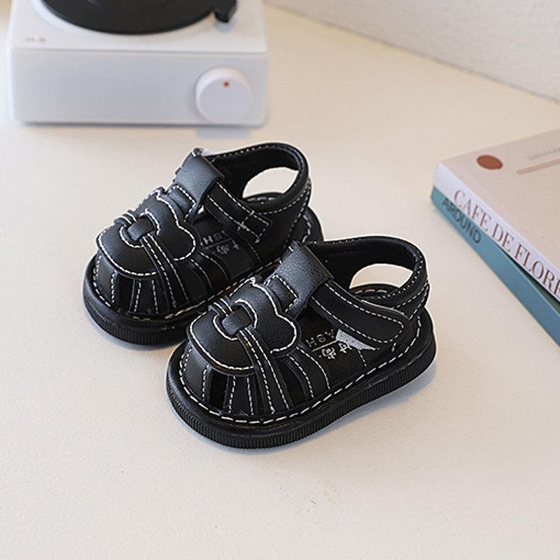 Baby Toddler Summer Breathable Soft Sole Roman Style Sandals For Boys Girls With Nonslip Design