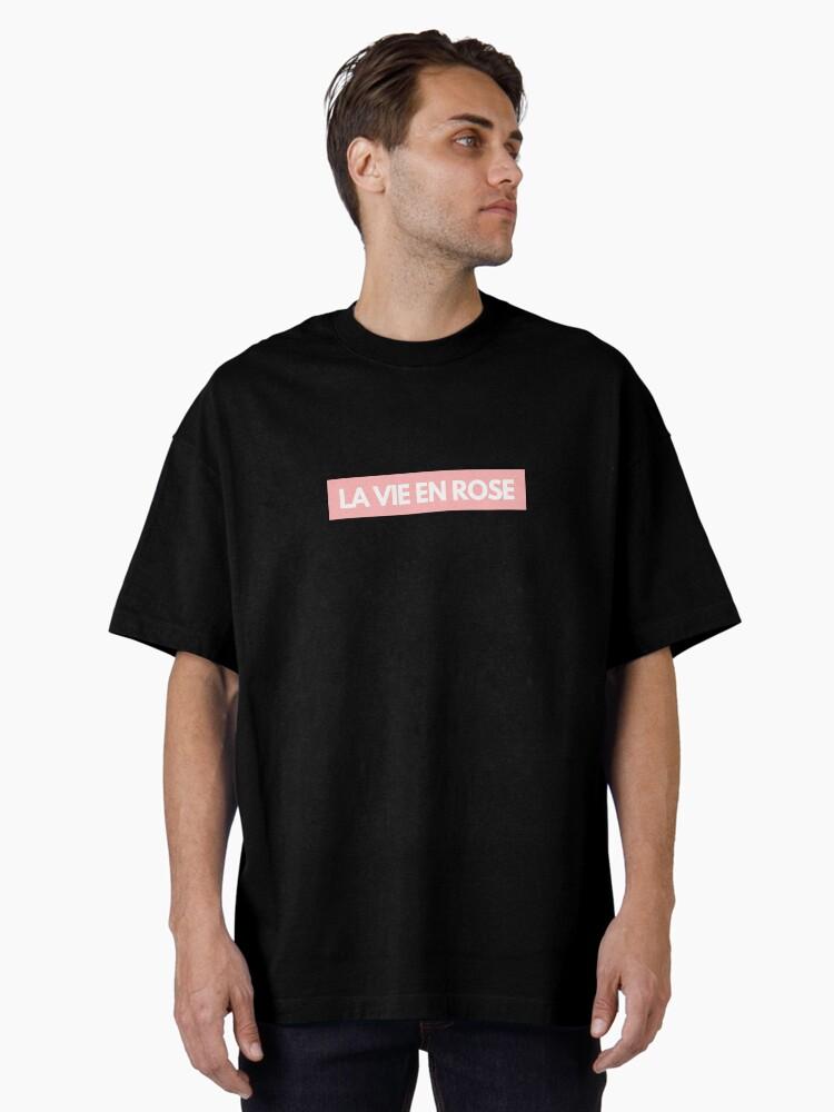 Édith Piaf Life In Rose Oversized T-Shirt