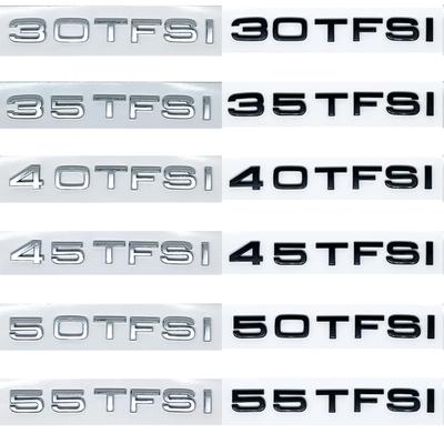 Apply To 30TFSI 35TFSI 40TFSI 45TFSI 50TFSI 55TFSI Numbers Emblem for A1 A3 A4 A5 A6 A7 A8 Q2 Q3 Q5 Q7 Q8