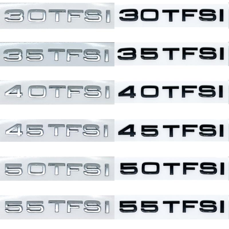 AAYR1 Apply to 30TFSI 35TFSI 40TFSI 45TFSI 50TFSI 55TFSI Numbers Emblem for A1 A3 A4 A5 A6 A7 A8 Q2 Q3 Q5 Q7 Q8