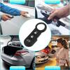 X Autohaux Car 3 Buttons Remote Key Case ert Rubber Pad Keypad Shell Cover Tools for Fiat 500 500X 500L 2007- Accessories