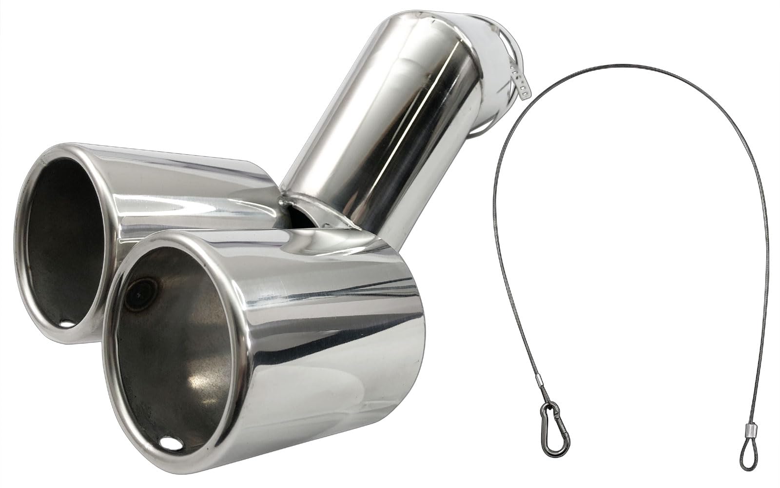 

BRIGHTZ Stainless Steel Dual Exhaust Muffler for Joy Cutter, Silver, N-BOX JF5/JF6 (F5, F6, 5, 6) [MUF-CUT-006]