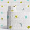 Soundproof Foam Wall Panels, Self-Adhesive XPE Cartoon Murals for Bedroom, Waterproof Noise Reducing Wallpaper