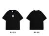 Plus-size plus-size plus-size girls, pure cotton American high street trendy vintage short-sleeve T-shirt, women's summer loose, niche design top