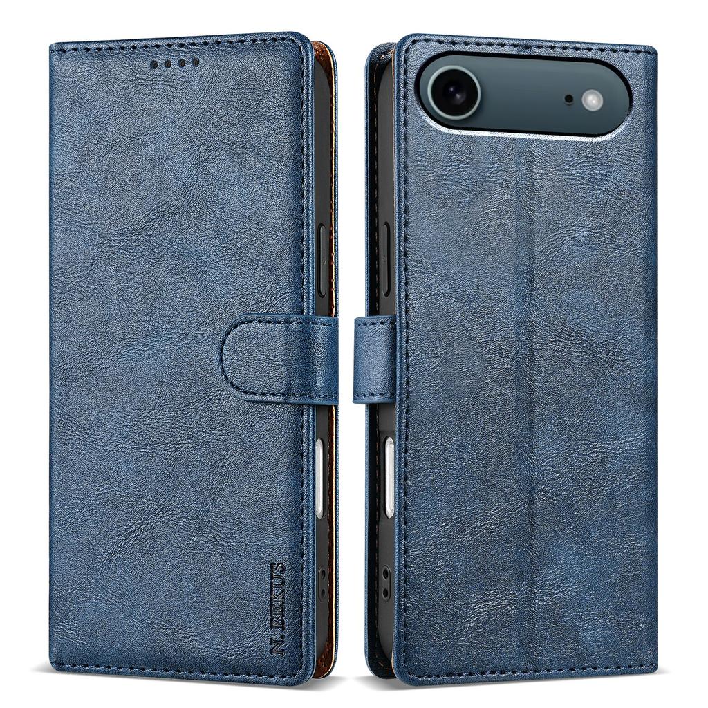 Pro iPhone 17 Pouzdro se stojánkem Air PU kůže Peněženka Kryt na telefon