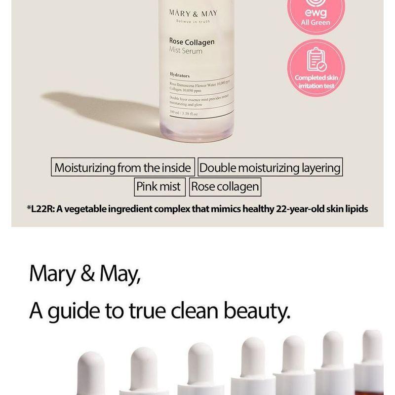 Mary&May Rose Collagen Mist Serum