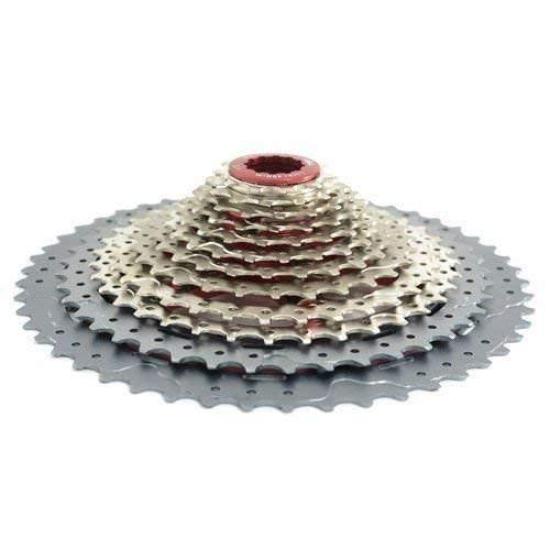 SunRace CSMZ90 12 Speed Wide Ratio Silver 11-50T Cassette, #ST1483