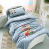 Kindergarten Cartoon Pure Cotton 3-Piece Toddler Bedding Set