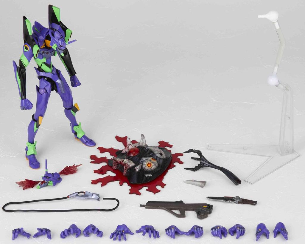 Revoltech Yamaguchi Evangelion Evolution Evangelion Einheit 01 Nr. 100 (erste Produktion)