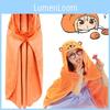 Mājīgs Himouto! Umaru-chan Otaku Cosplay Kostīms Flaneļa Sega Kapucis Apmetnis