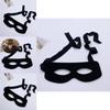 Halloween Zorro Mask Eyepatch Cosplay Costume Accessory For Party And Costume Enthusiasts