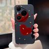 Case For Huawei Pura 80 Pro Plus Ultra Cartoon Heart Soft Silicone Shockproof Bumper Cover For HuaweiPura80ProPlus 80Ultra Funda