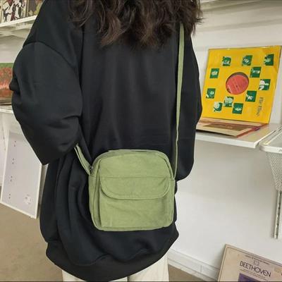 Fashion Small Canvas Crossbody Bags for Women 2024 Mini Shoulder Phone Purse Girl Student Cotton Cloth Mini Female Handbags Flap