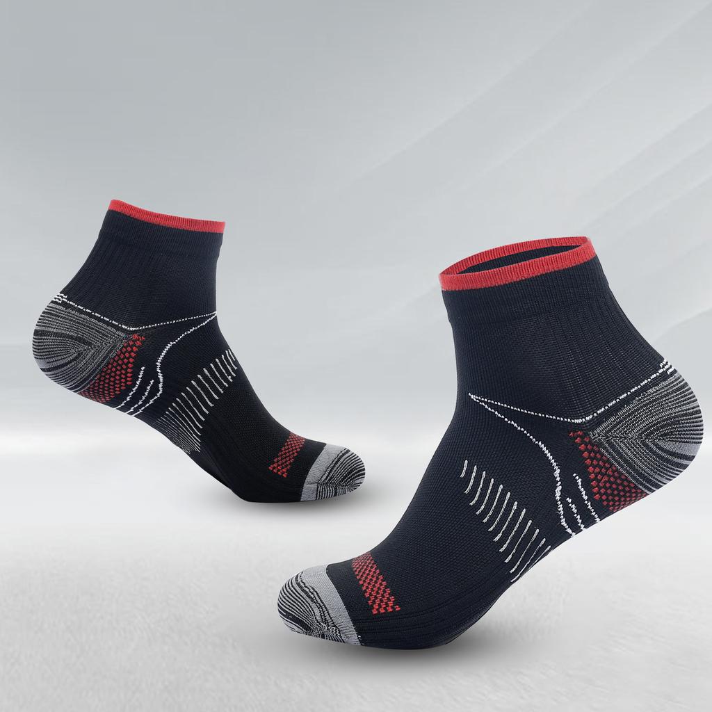 Men's and Women's Compression Crew Socks Outdoor Sports Socks Basketball Running Badminton Tennis Pickleball Socks