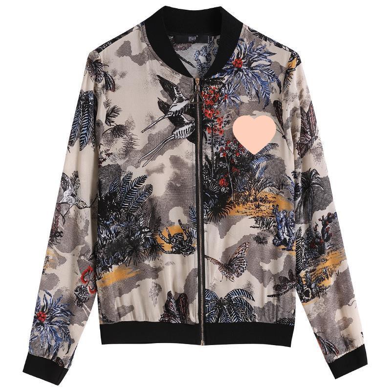 Women's Plus Size Chiffon Long-Sleeved Jacket - Korean Style UV Protection for Spring and Summer