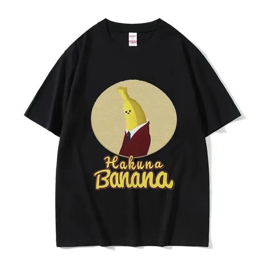 Funny Cute Banana Cat Happy Bananacat Meme Tshirt Unisex Women T-Shirt Cotton Streetwear Short Sleeve T Shirt Tee Clothes