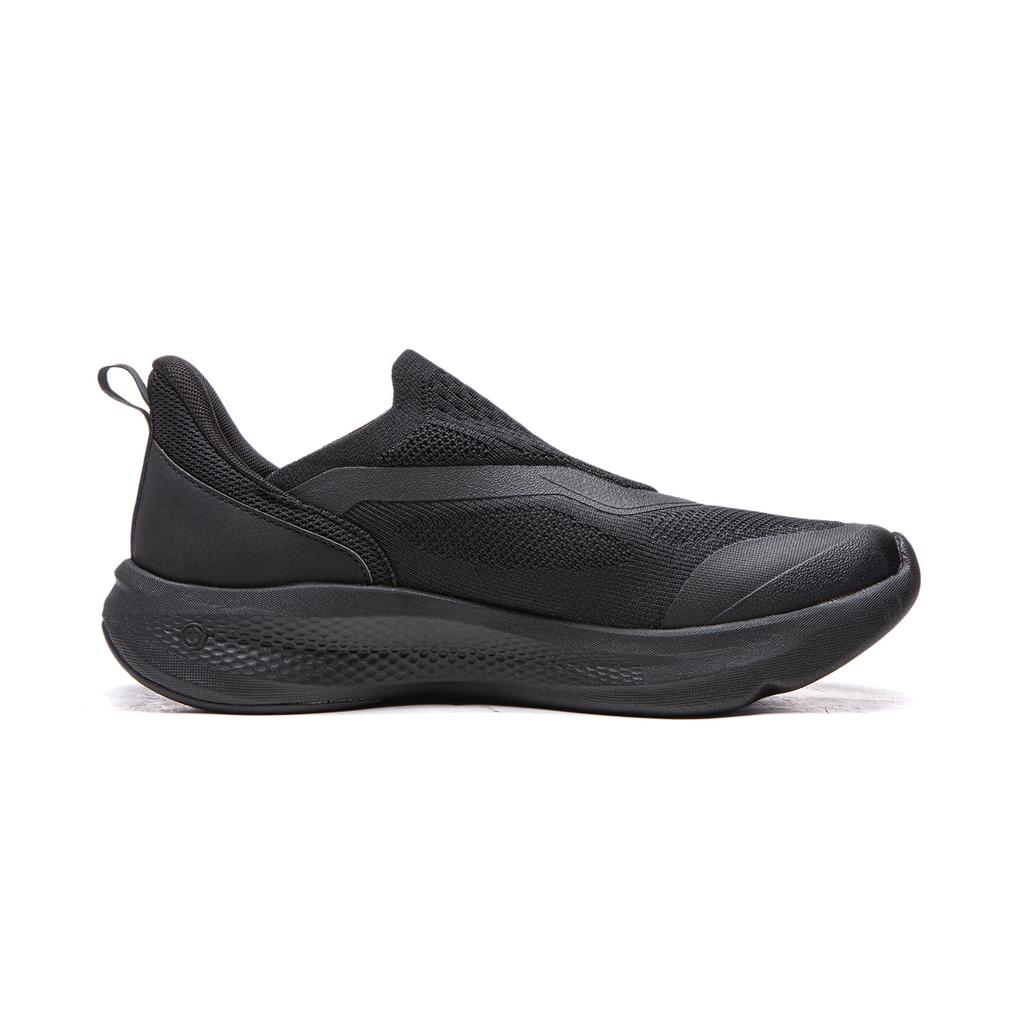 Li Ning Yun Yi Slip-On Soft Rebound Breathable Thick Sole Increased Height Wear-Resistant Shock Absorbing Non-Slip Low-Top Casual Shoes AGLW056-3