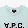 Apesse Cohbm M26384 Kll Vert Deau Vert Fonce Vpc Velvet Logo Standard Grand Common Short Sleeve Tee