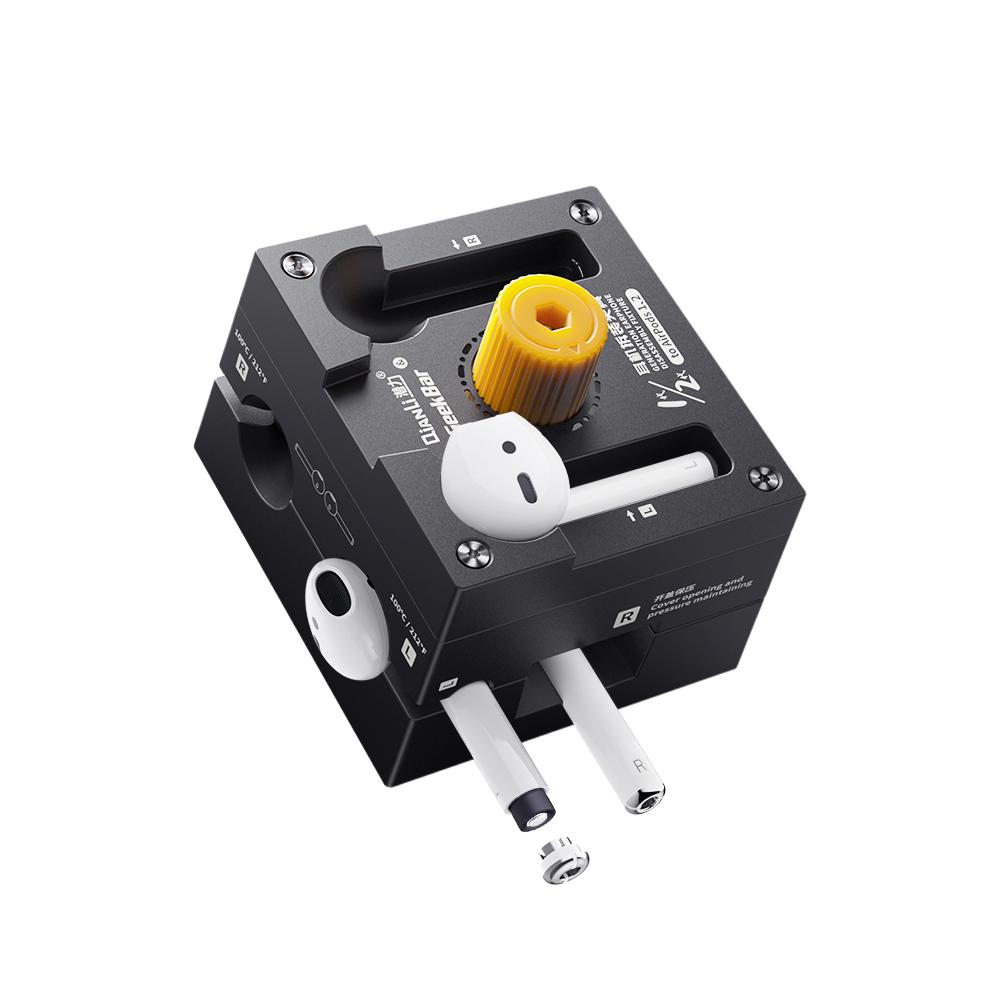 QianLi airpods fix Fixture/AirPods Repair Cover Opening Fixture for Apple1st generation 2nd generation headphone compartment синий