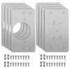 Stainless Steel Cabinet Door Hinge Repair Plate